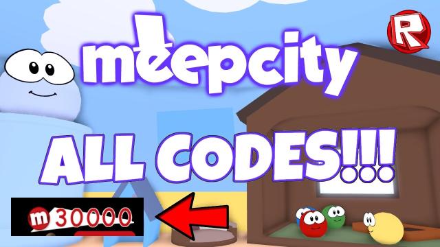 Meep City codes for 2024